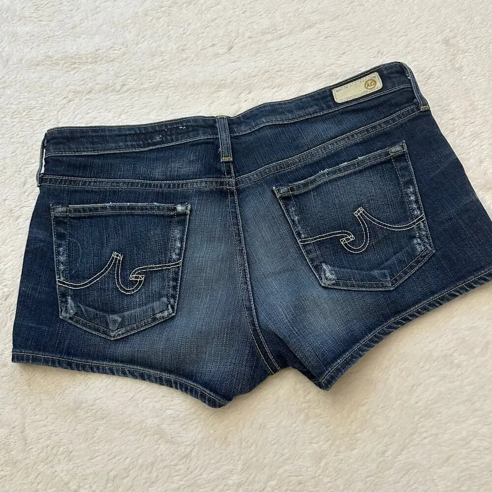 AG Denim Shorts sz 30 Dark Denim Shorts Jean Shorts
